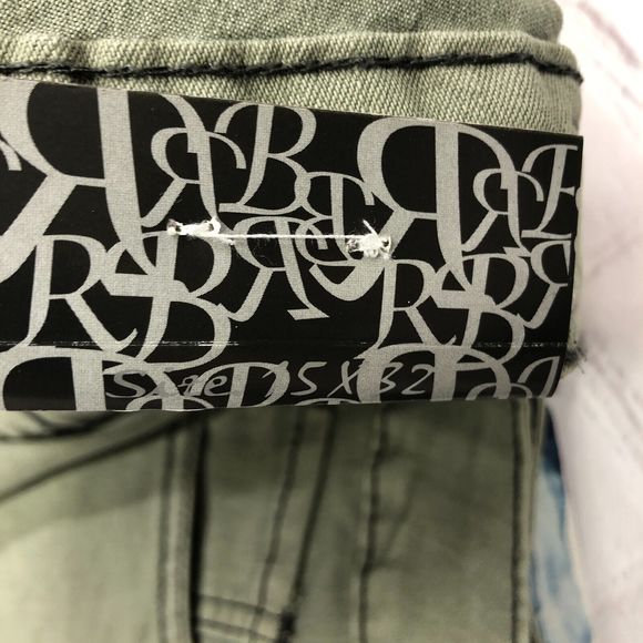 NWT Royal Blue Women Sofia Jeans Size 15 X 32 Olive Green Denim B209 -28 - Picture 9 of 16